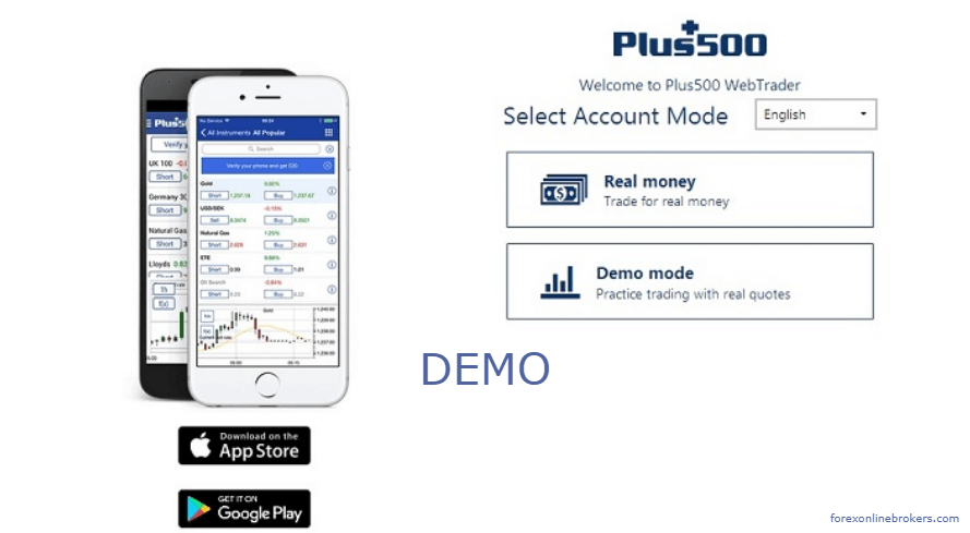 Plus500 demo